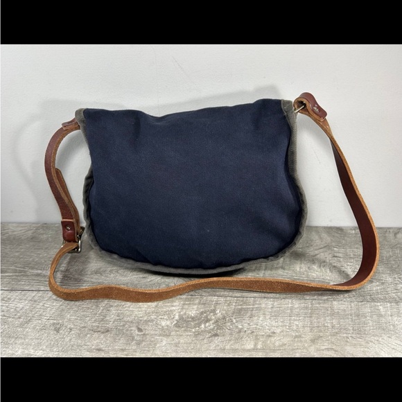 Duluth Pack Shell Blue Canvas Everyday Going-Out Shoulder Bag Purse Handbag - Picture 4 of 8